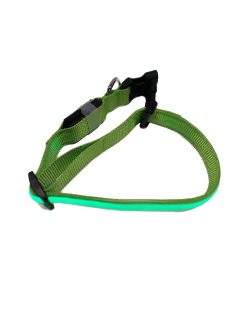 Dog Collar Large Mesbrill LED Adjustable Reflective Nylon Collar